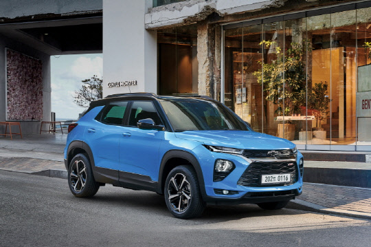 쉐보레 트레일블레이저 RS 트림. GM 한국사업장 제공